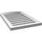 Ekena Millwork Arch Top Surface Mount PVC Gable Vent: Non-Functional, w/2"W x 1-1/2"P Brickmould Frame, 18"W x 26"H GVPAR18X2602SN - alternate 5